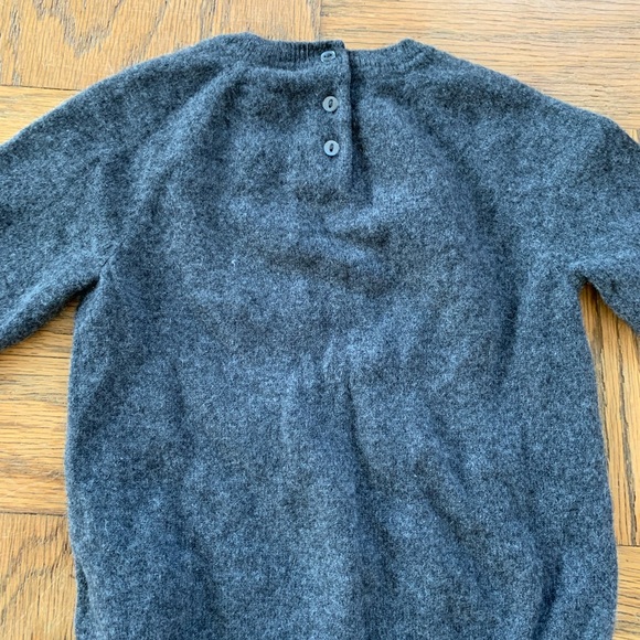H&M premium cashmere dark grey sweater and pants size 2T - Picture 4 of 11